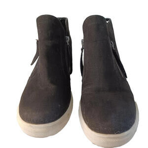 Madden Girl Women's Black High Top Boot Size 9-9 1/2